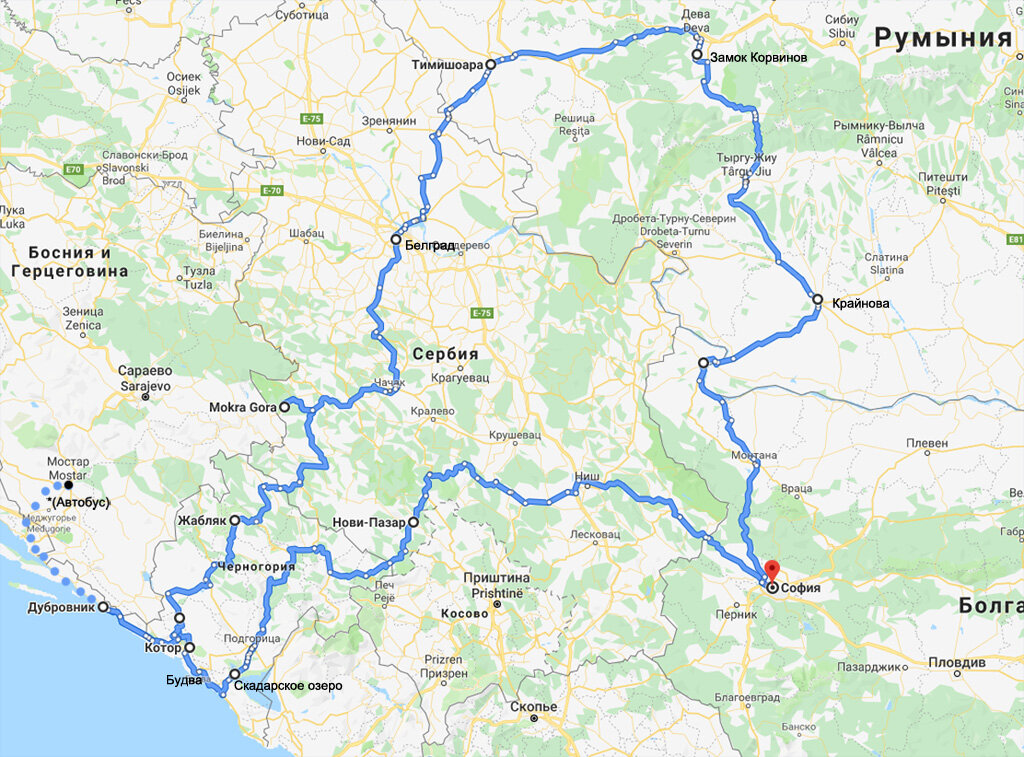 Карта ниш сербия