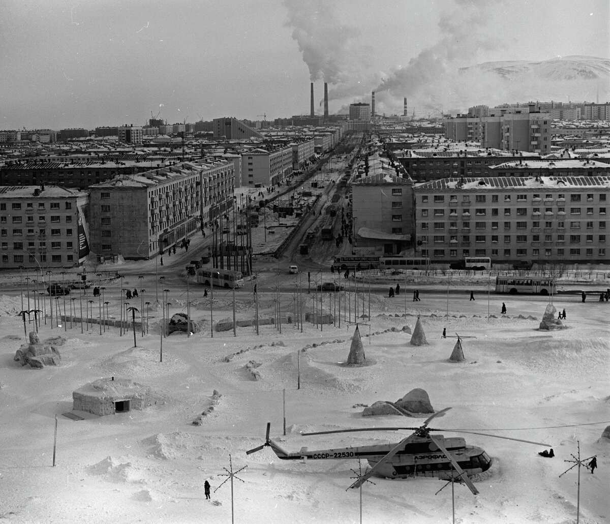 Общий вид, примерно 1988 г.
