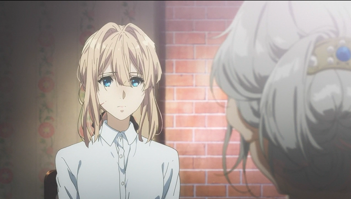 Виолетта приехала в семью Эвергарден 