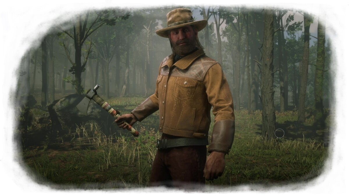 Кадр перед началом баталии на топорах