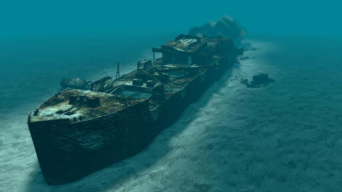 SS Thistlegorm на дне