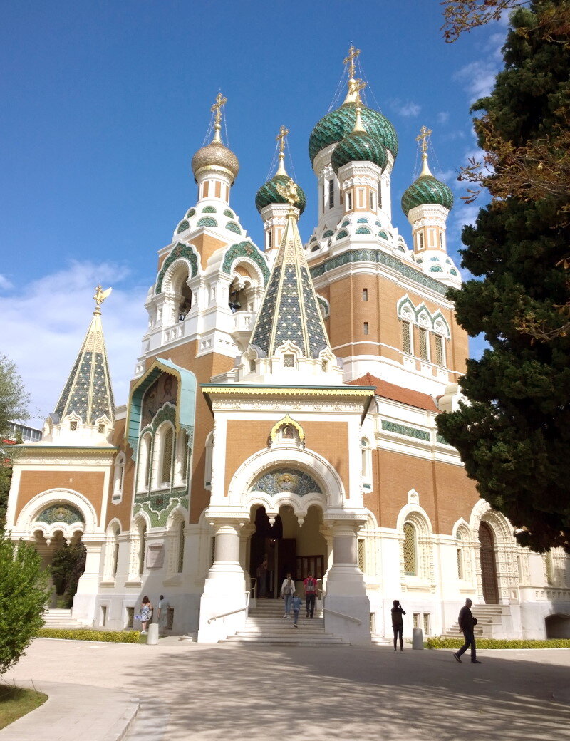 Свято-Николаевский православный собор в Ницце, Франция