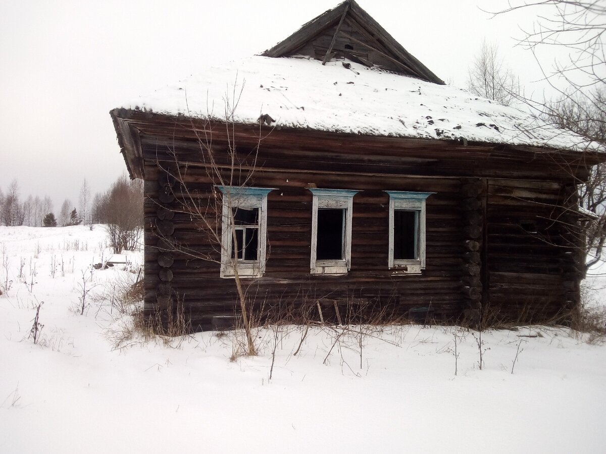 Заброшенная деревня, в которой еще есть жизнь