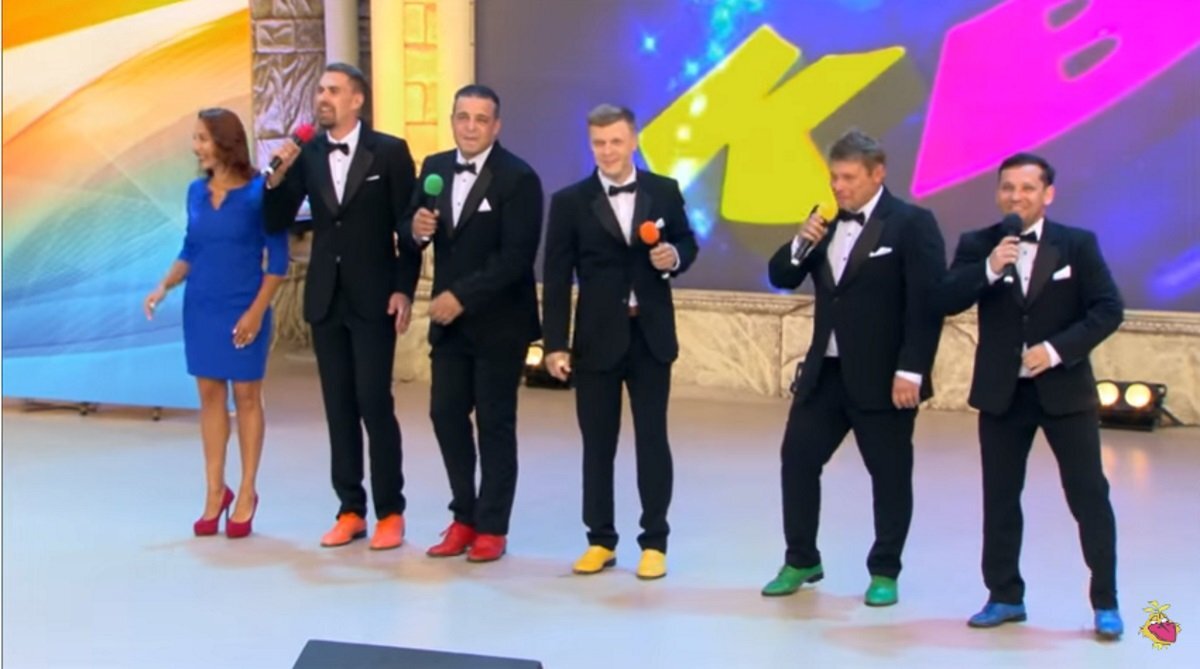 Кадр из трансляции.