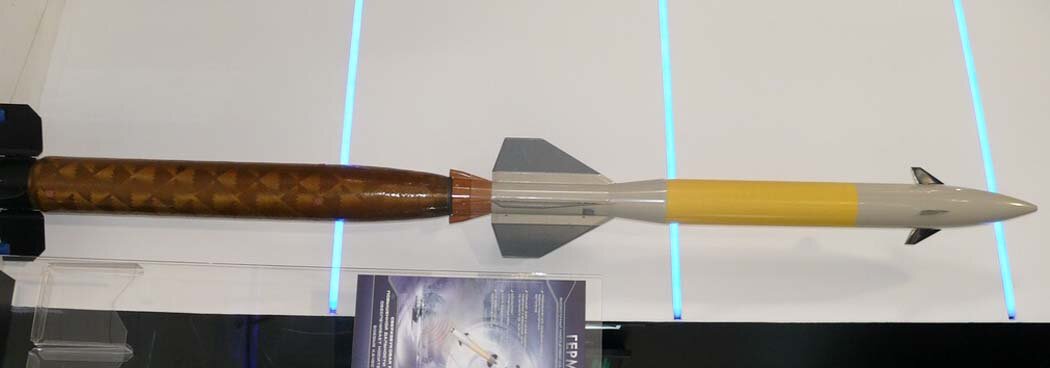 Двухступенчатая ракета комплекса "Гермес". Яндекс. Картинки