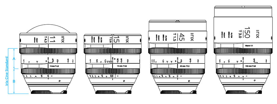 
Конструкция объективов рассчитана на использование с различными системами фоллоу-фокуса