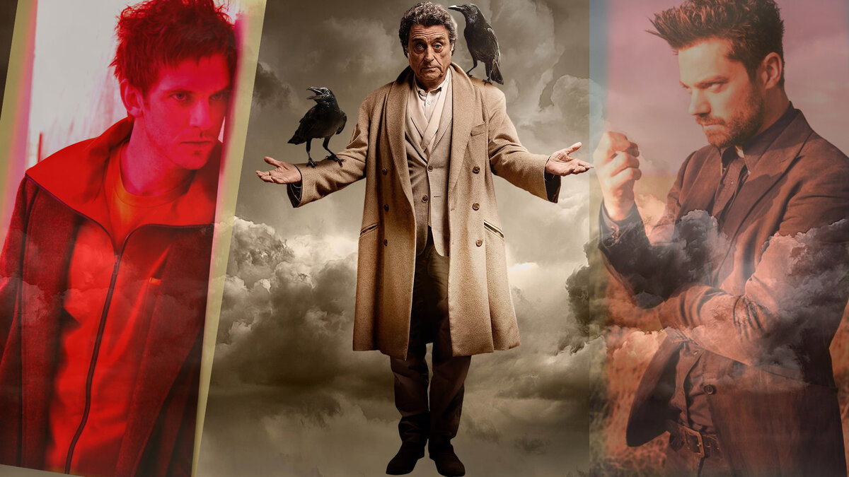 Дэвид Хеллер(он же Легион) слева от центра