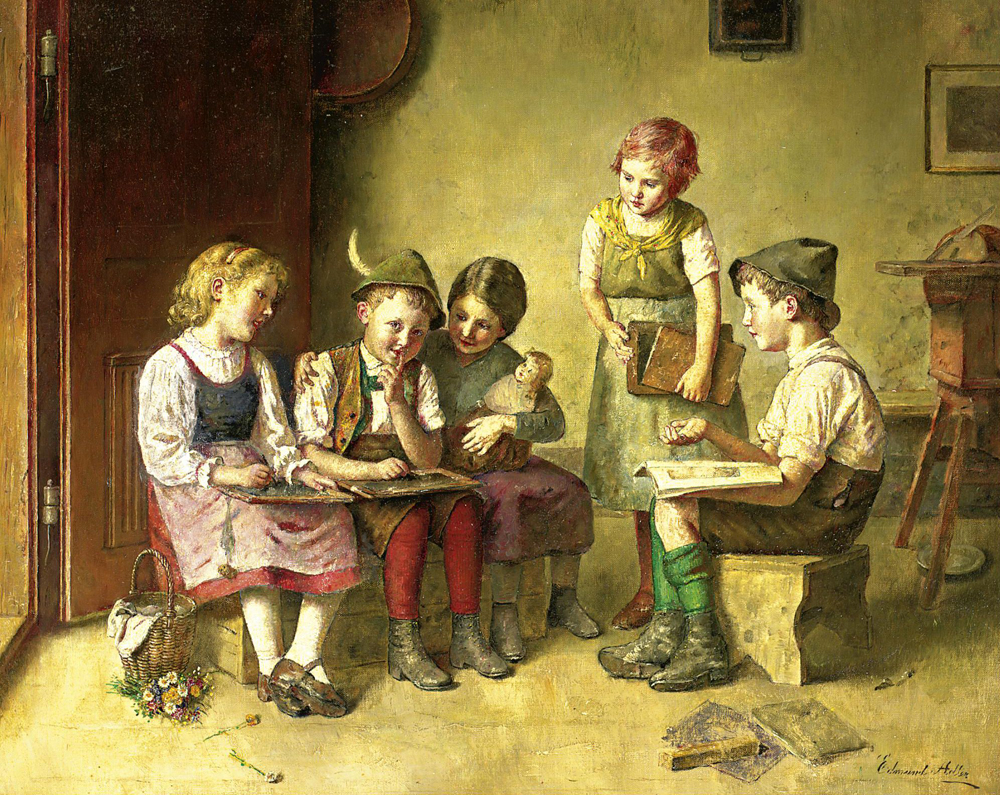 Австрийский художник Edmund Adler. Яндекс Картинки