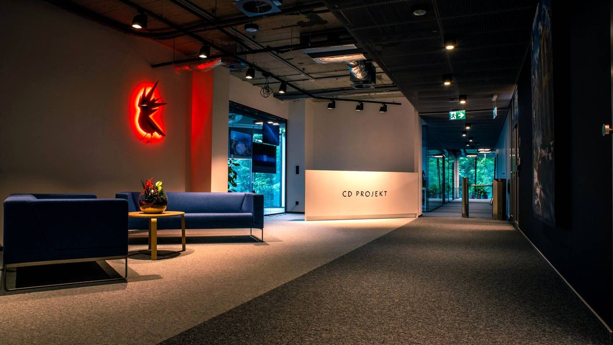 Офис компании CD Projekt