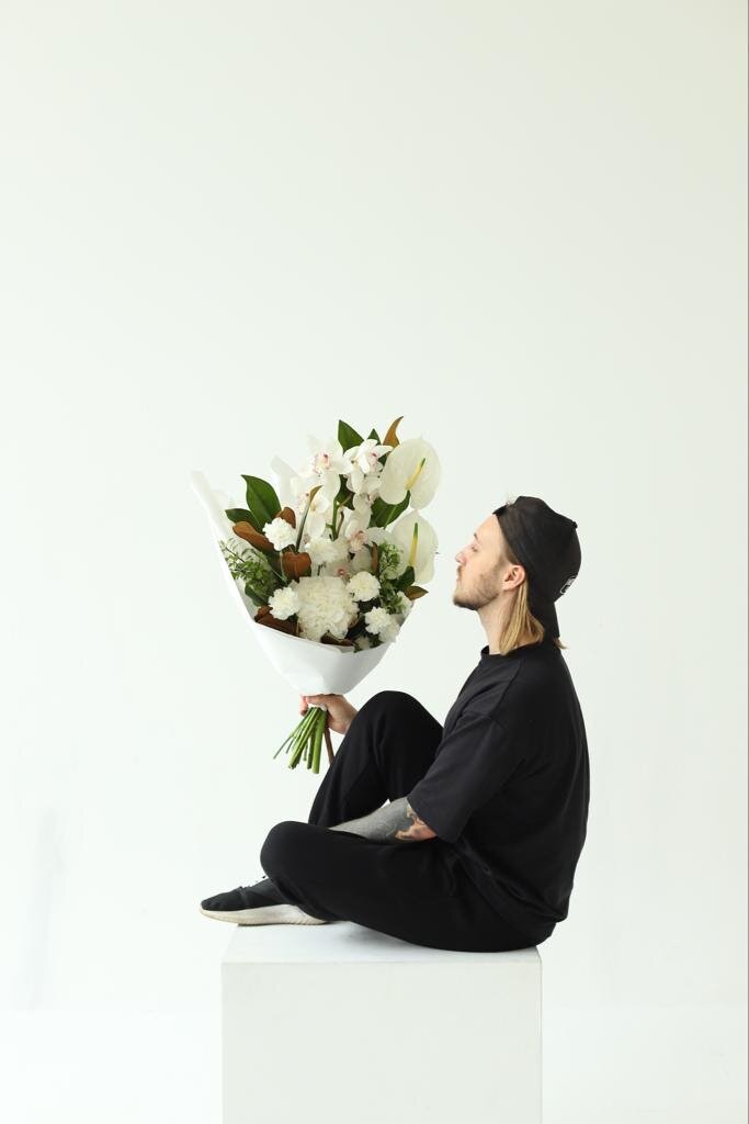 Флорист Андрей Манойлов. Фотограф @noir.create