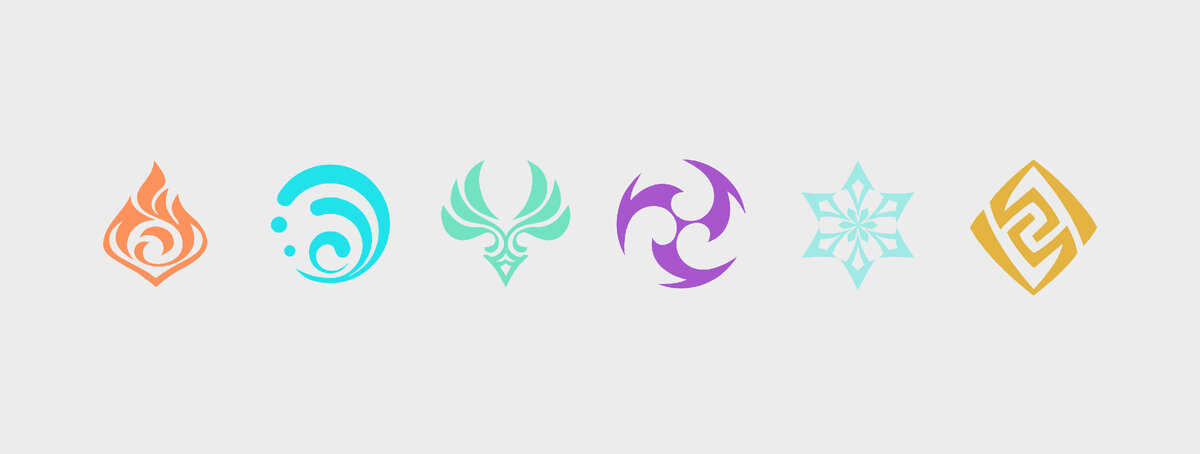 Элементы геншин