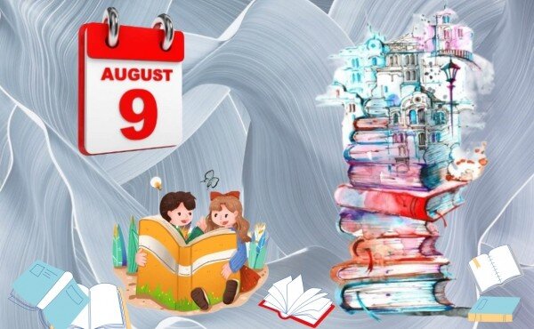  9 августа — знаменательный день для всех книголюбов и людей причастных к миру литературы: писателей, поэтов, критиков, издателей, редакторов, корректоров, работников типографий и книжных магазинов.