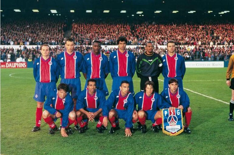 Пари-Сен-Жермен - победитель Кубка Кубков-96 и финалист Суперкубка Уефа