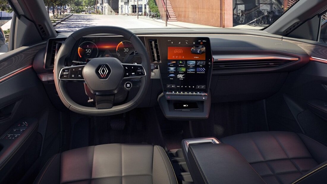 Салон Renault Megane E-Tech