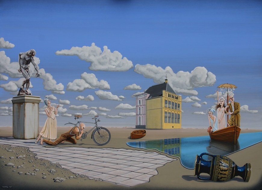 © Фриц Данг (Frits Dang). Встреча попутчиков. 2007
