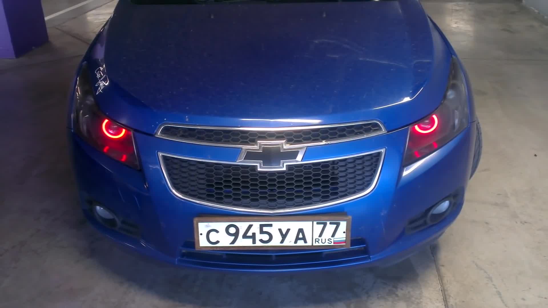 Крышки боковых зеркал с указателями поворотов YH под окраску на Chevrolet Cruze 2