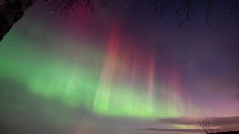     Северное сияние. t.me/astrophotoboloto