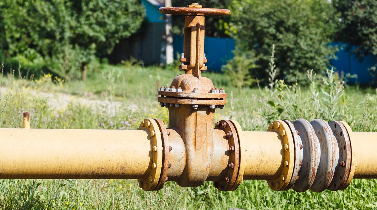 Газовая труба