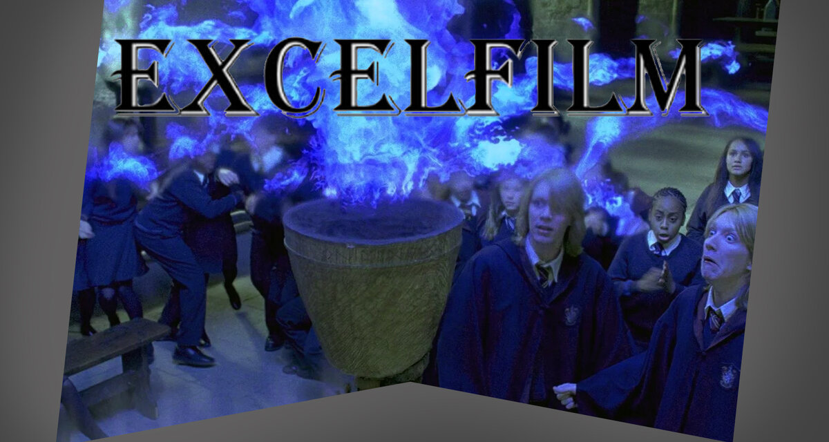 Да что говорить о опасности испытаний, если тут даже сам Кубок Огня представляет угрозу, при чём стоит без присмотра, а школота может спокойно к нему подходить