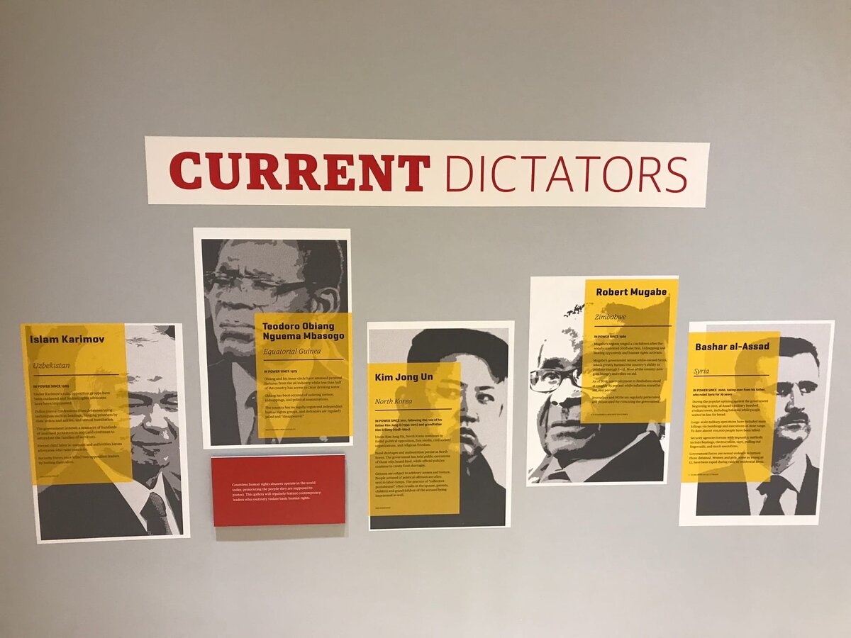 Диктаторы в наше время