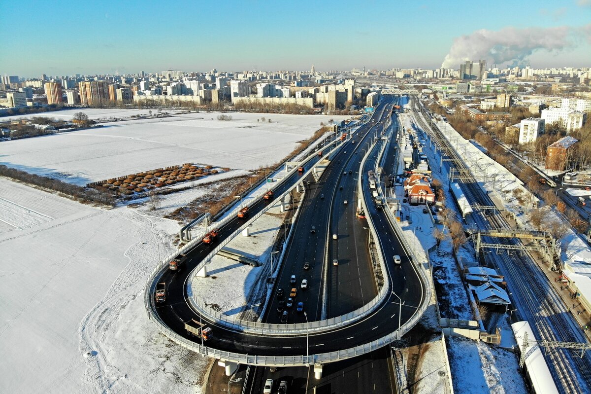 Северо-Восточная хорда дороги и мосты