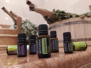 doTERRA эфирное масло в бане