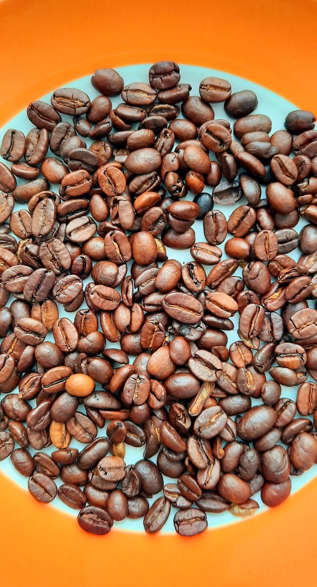 Зерна среднего размера и очень ароматные