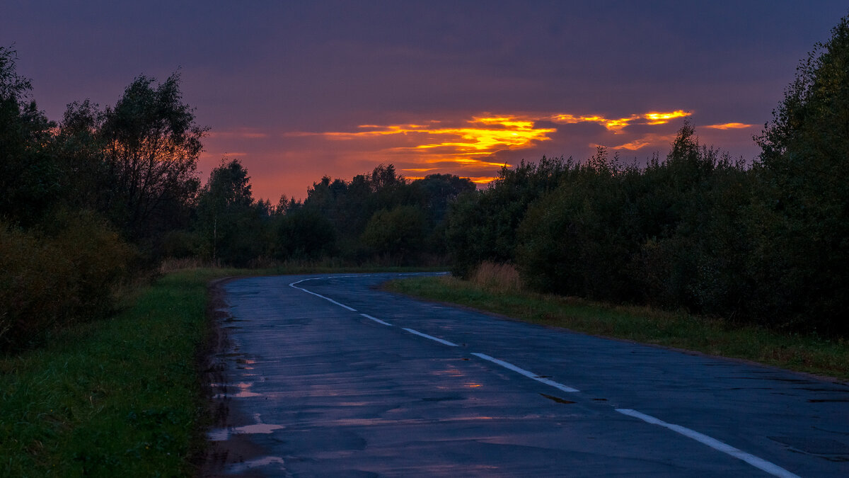 Начало фотоисторий. Как я промок насквозь в осенний ливень. Снял видео.