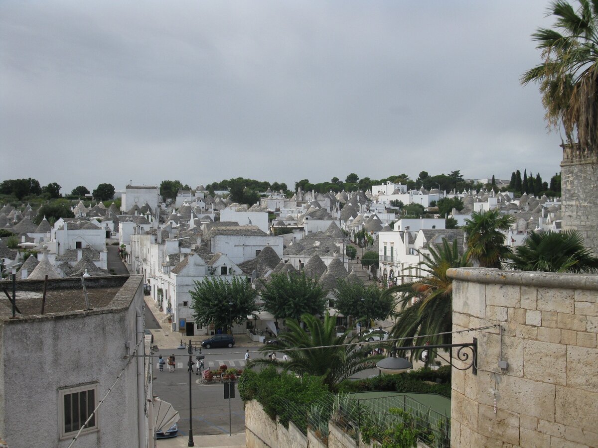 Альберобелло - город домиков-трулли Фото автора статьи