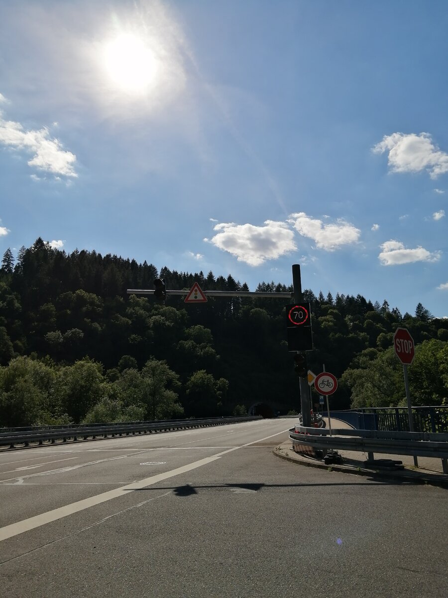 Я на развилке в Германии. Лето 2020 год. "В какую сторону ехать?"