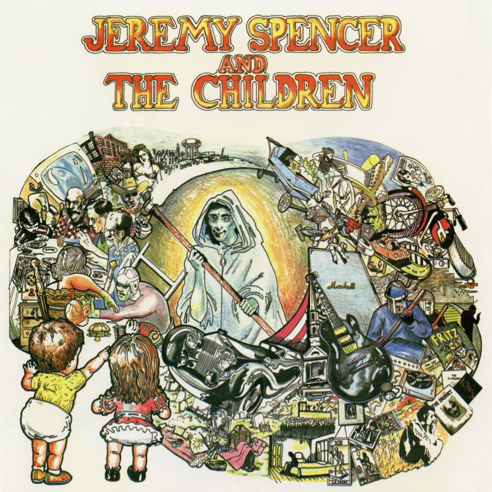 Jeremy Spencer And The Children. Jeremy Spencer And The Children 1972. Обложка альбома.