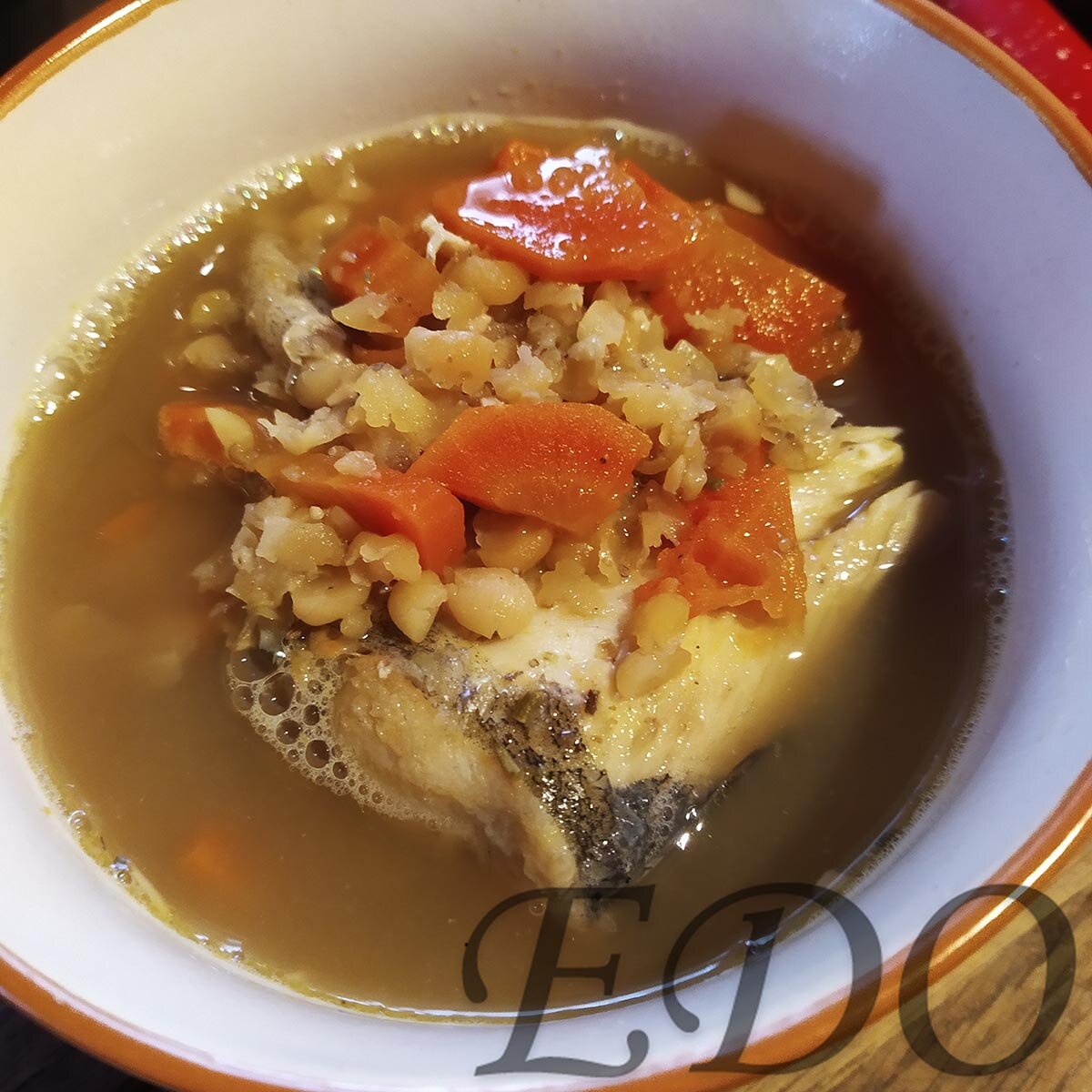 Уха «Горохово-морковная кета»