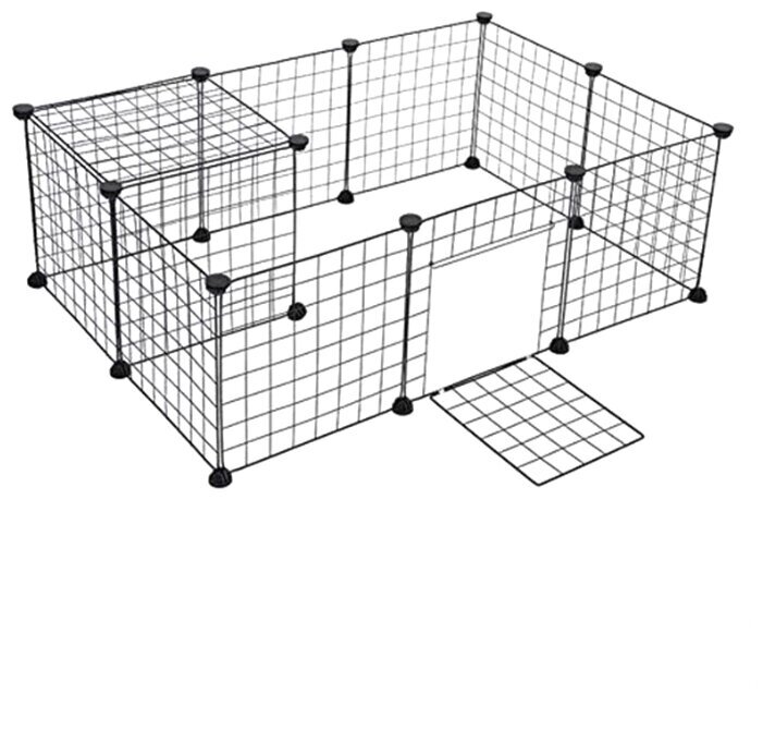 Вариант вольера с алиэкспресса. Для миниатюрныъ пород, котят и мелких животных.