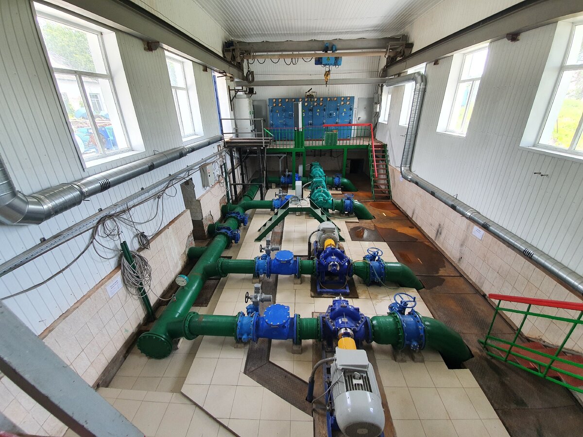 Водопроводная насосная станция 