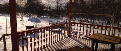 Вид  зимнего участка. 2020 год