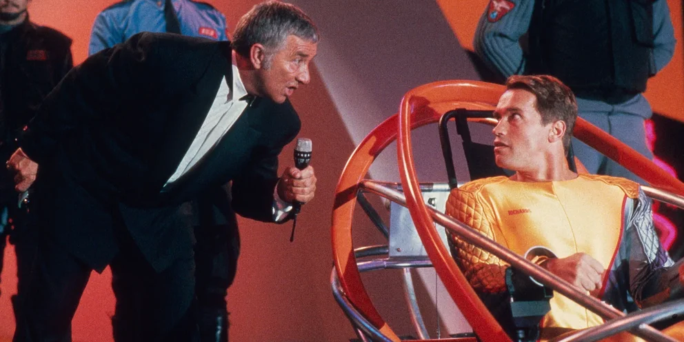 Кадр из фильма «Бегущий человек» (1987)