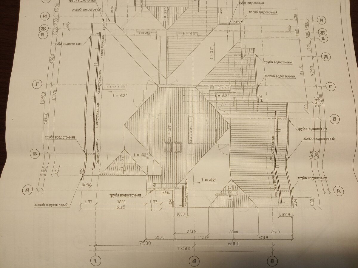 Мансардные окна схема профиля крыши фото из личного архива