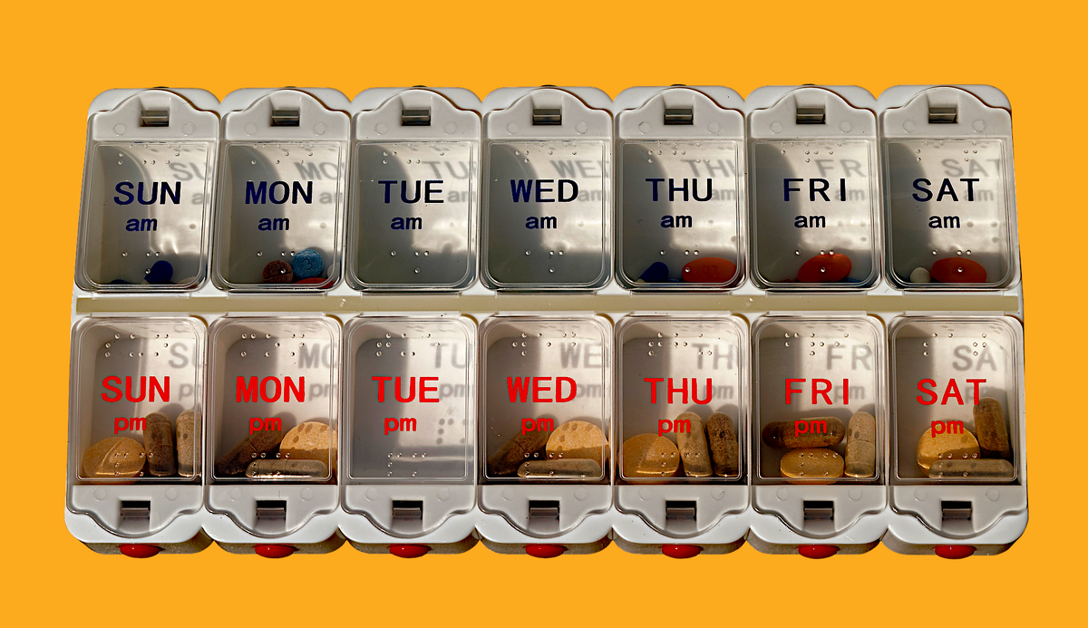 Органайзер для таблеток - очень удобная вещь