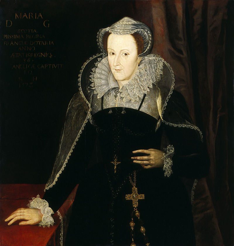 Неизв. художник. Мария, королева шотландцев. 1578. Национальная портретная галерея, Лондон.