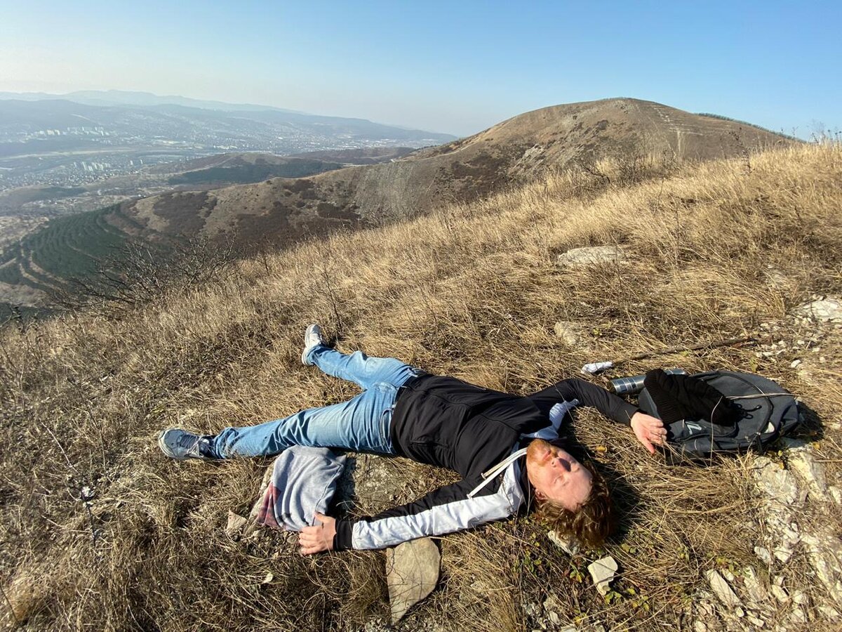 Вот я, прошедший 5 километров, для начала. Осень 2019 г.