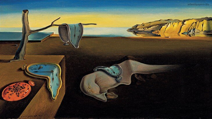 Постоянство памяти. С. Дали, 1934 г. https://hipwallpaper.com/salvador-dali-wallpapers