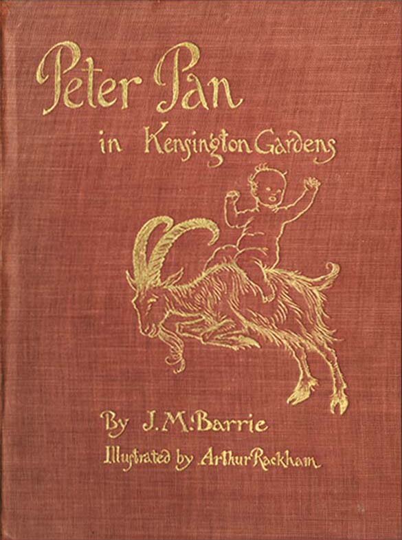 Обложка одного из первых изданий "Питера Пэна" с иллюстрациями Артура Рэкхема. Ну чем не Пан?