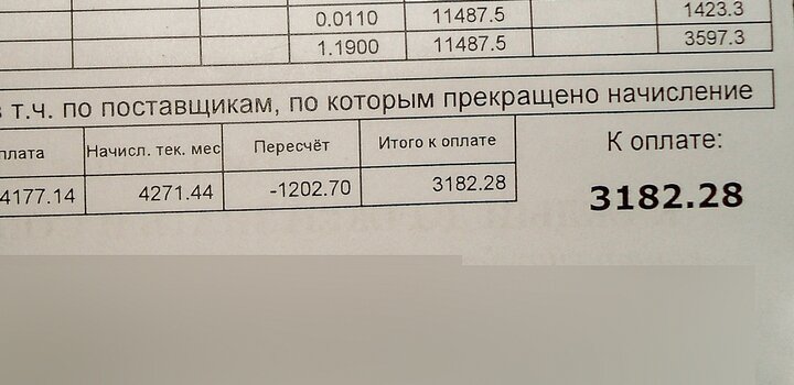 Он отмечает, что на состояние отопления жаловались неоднократно. Жаловались в жилищную инспекцию, соседи этажом выше жаловались в прокуратуру. Однако, по словам автора письма, проверки проходили в «тёплые» дни, а замеры производились в квартирах первых этажей. 
«А тут получаю квитанцию за февраль. И что же я вижу? Перерасчёт отопления! И, если я всё правильно понял, тепловые сети сознались в плохой работе. Вот и всё»,- завершает своё письмо возмущённый читатель.