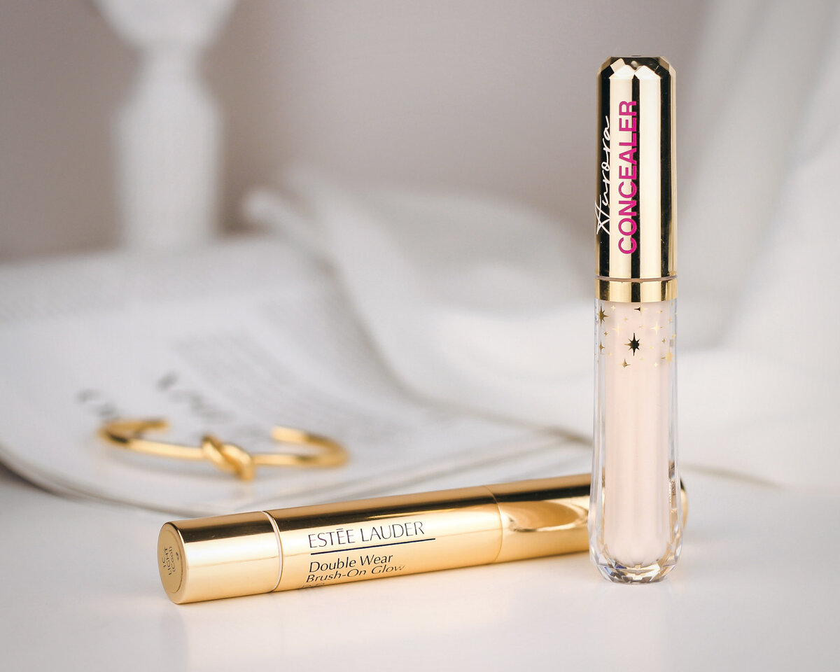 Estee Lauder Double Wear Brush-On Glow (2000 руб. за 2,2 мл), Vivienne Sabo Aurora Luminous Brightening (450 руб. за 4,5 мл)