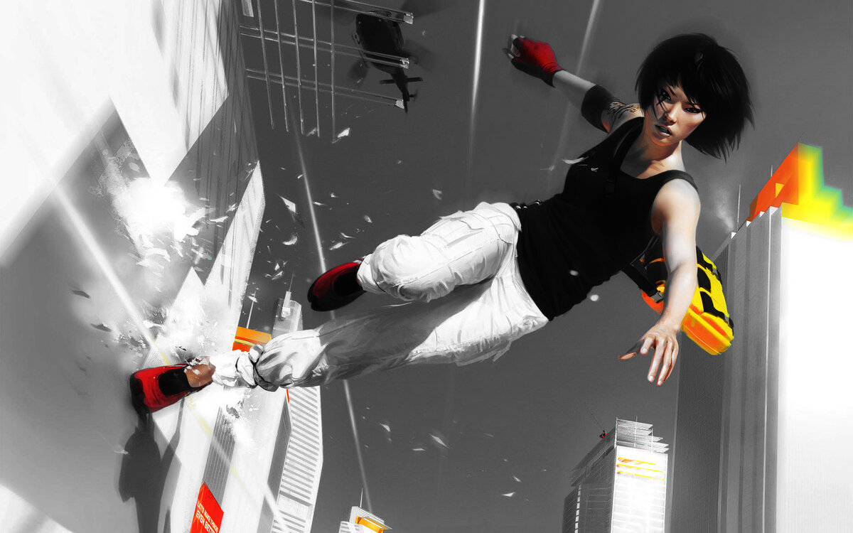 Играть паркур 1. Mirror's Edge (2008). Фэйт Миррор эйдж. Фэйт Коннорс Mirror's Edge 1. Фейт Коннорс 2009.