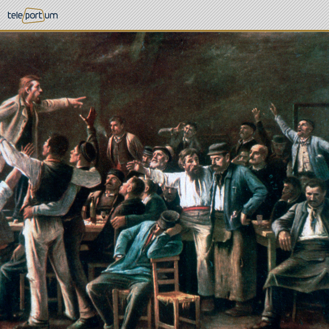 Картинка из интернета. Сделано с помощью Canva. Логотип #телепортум такси