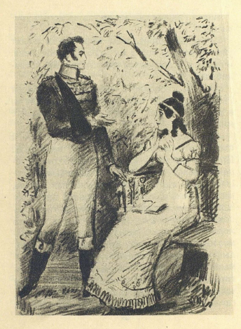 А.С.Пушкин "Повести Белкина". "Метель". Художник К.Рудаков