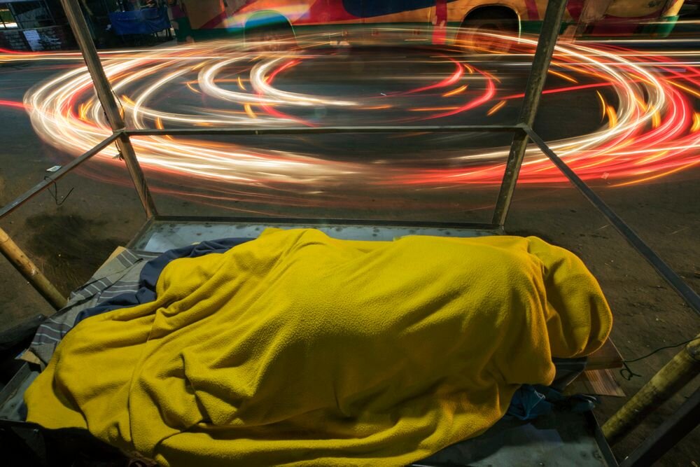 Floating Heroes 2. © Sowrav Das. 1st place, Series, LensCulture Street Photography Awards 2018