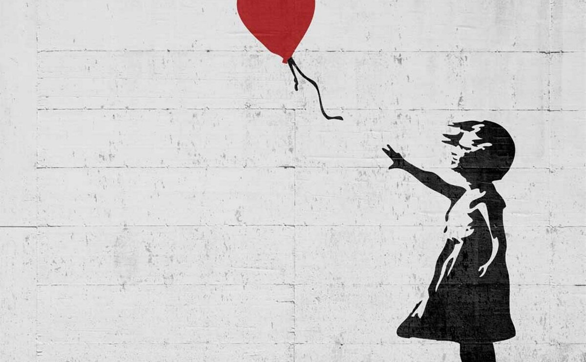 Всем известный уличный вариант этой работы.