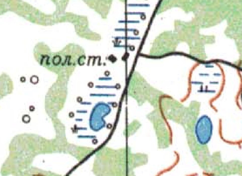 Карта полевых станов